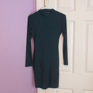 PrettyLittleThing Bodycon Long-sleeve Mini Dress